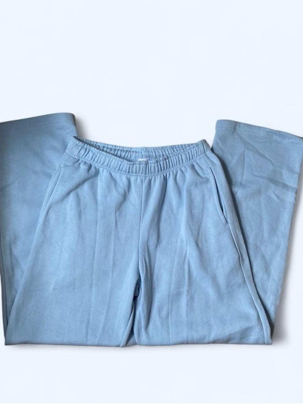 Light Blue wide leg women’s  Sweatpants